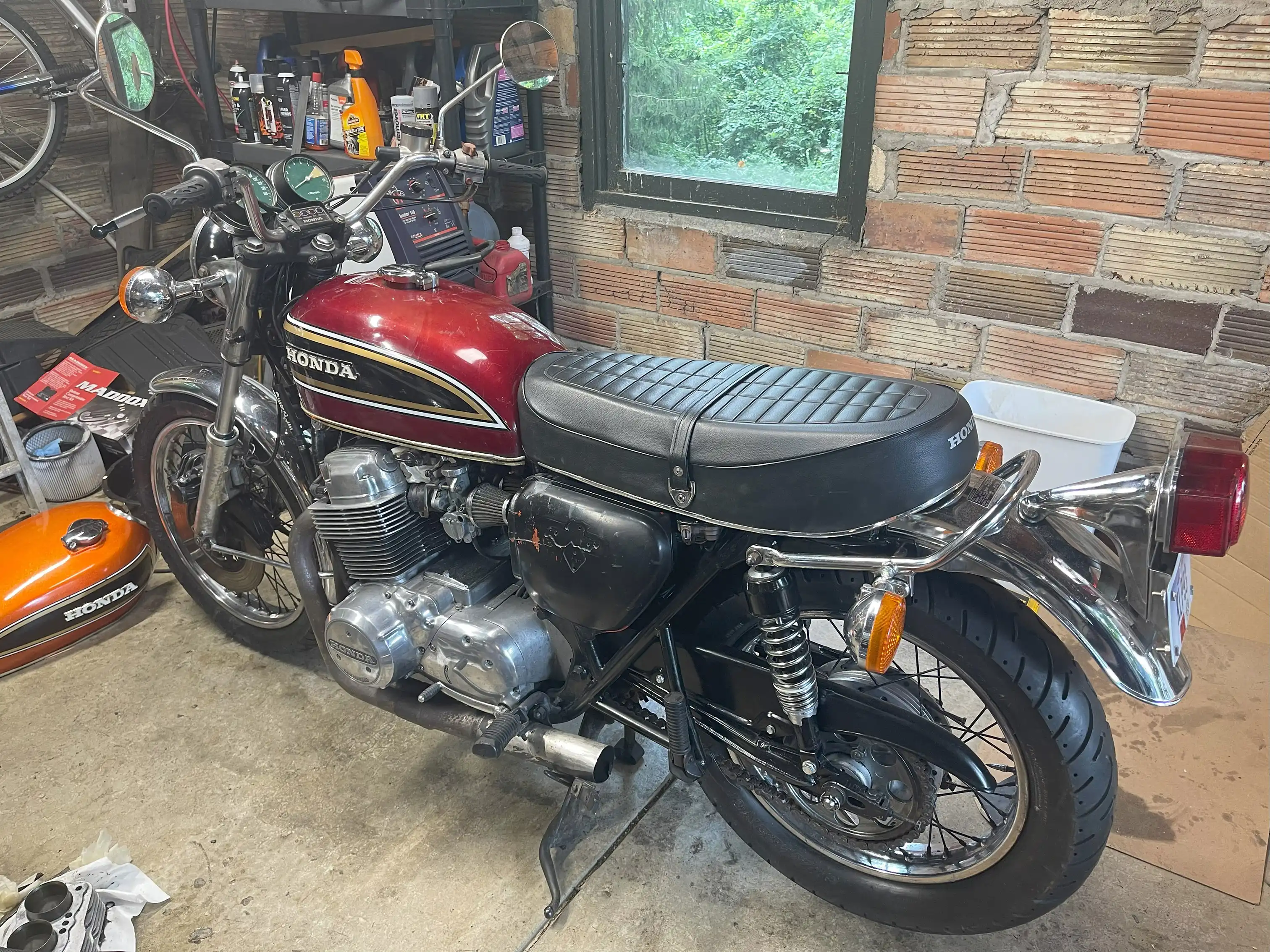 Honda CB750 Four Motorcycle